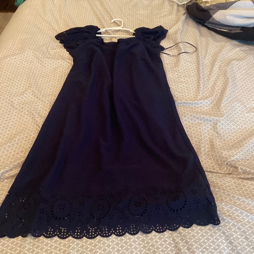 navy dress